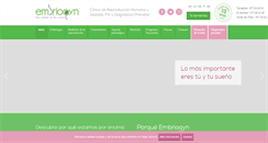 Desktop Screenshot of embriogyn.com